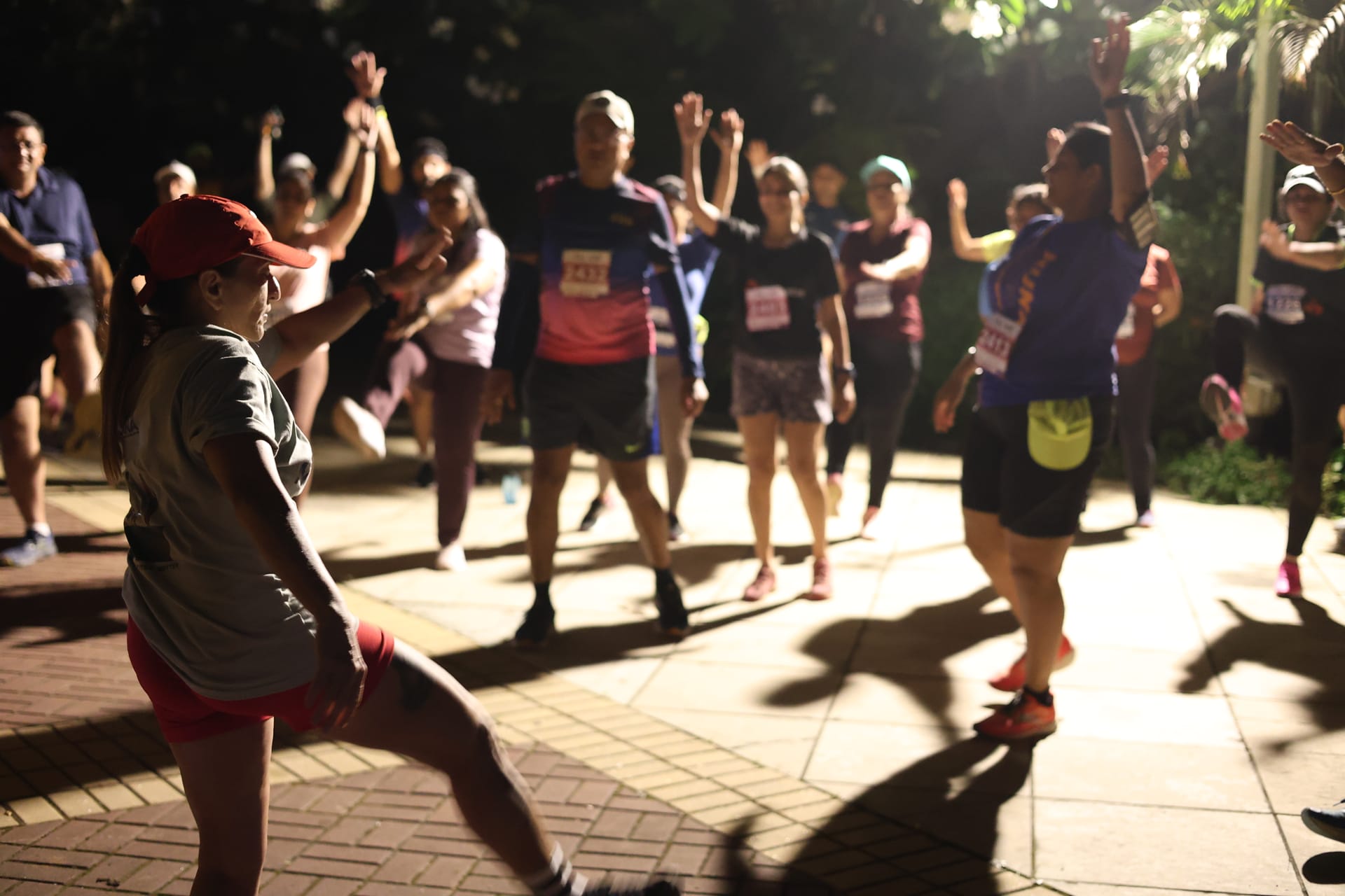 Runners at RWD Monsoon Miles 2025 event in Vadodara